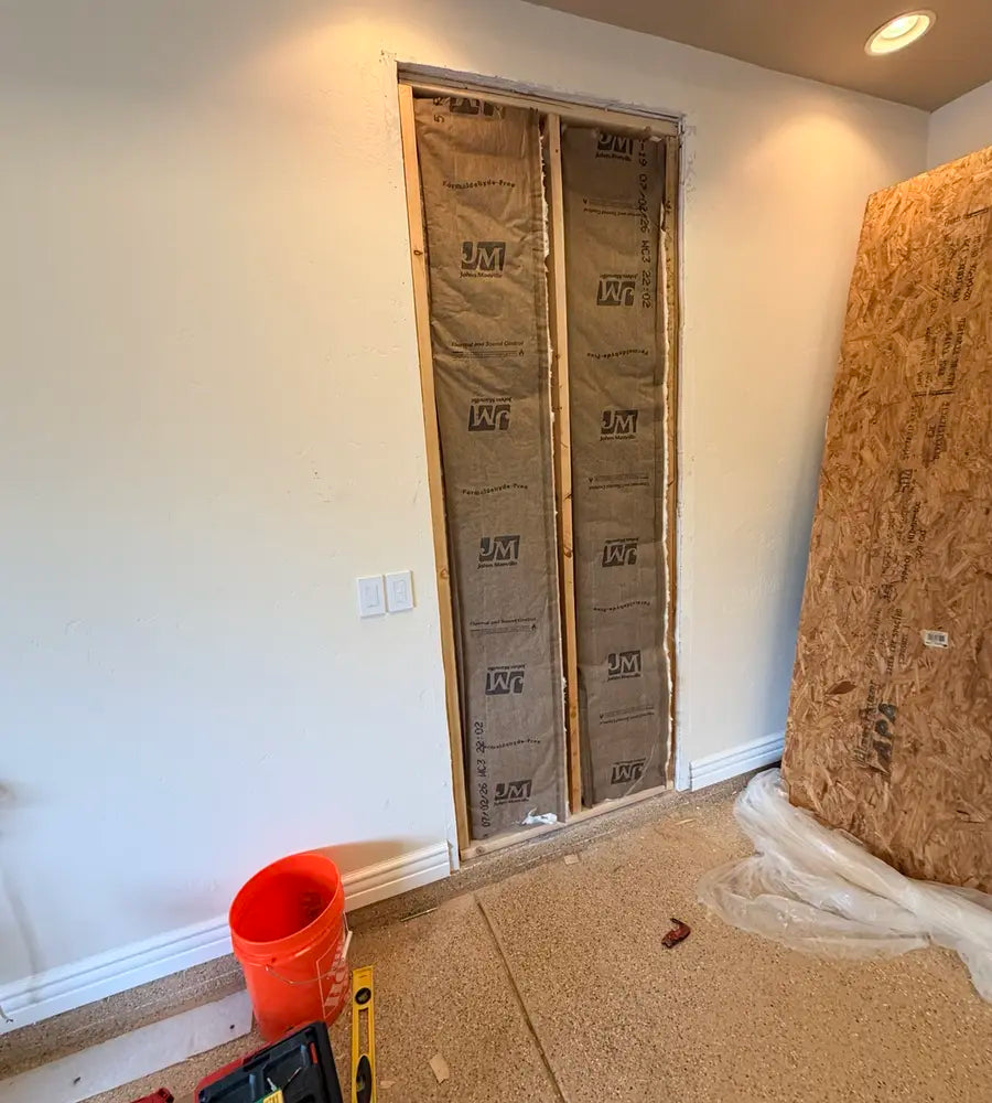Doorway before closure