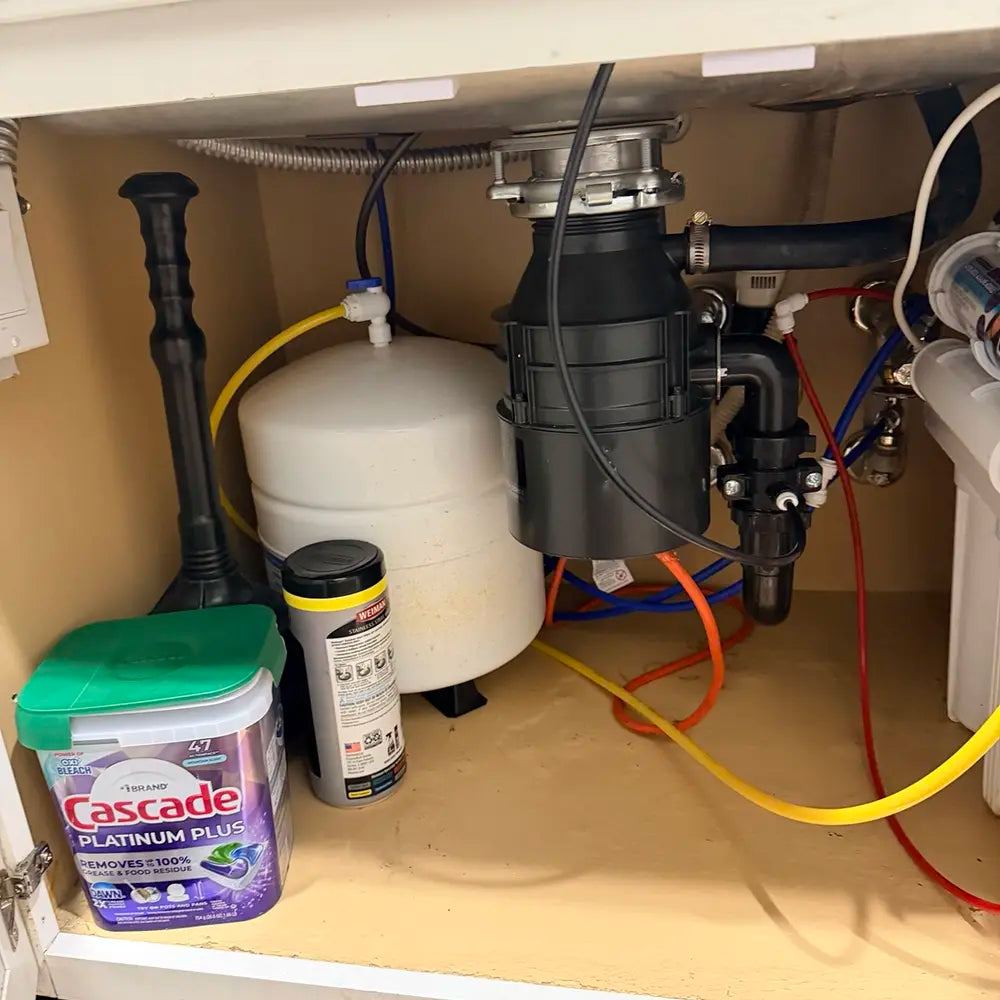 Garbage disposal installation